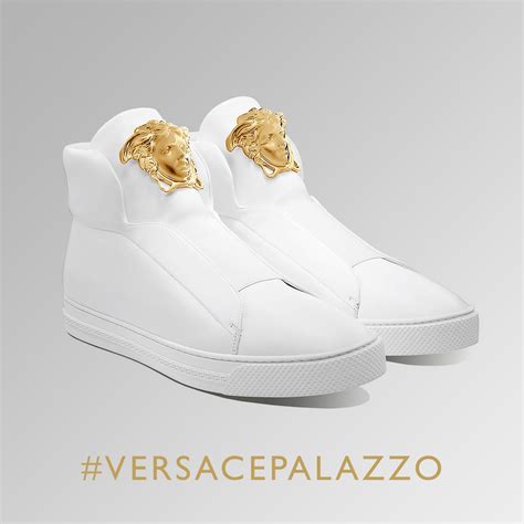 versace off white shoes|white Versace sneakers men.